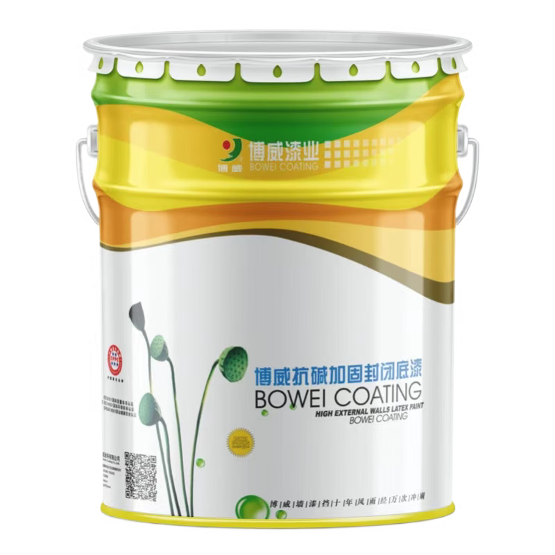 底漆墙固内墙外墙面抗碱封闭型耐久底漆基膜涂料乳胶漆山东博威 透明