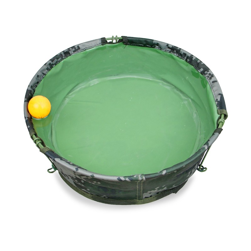 君野部落迷彩折叠式脸盆 便携式脸盆 单人战术迷彩脸盆 迷彩脸盆