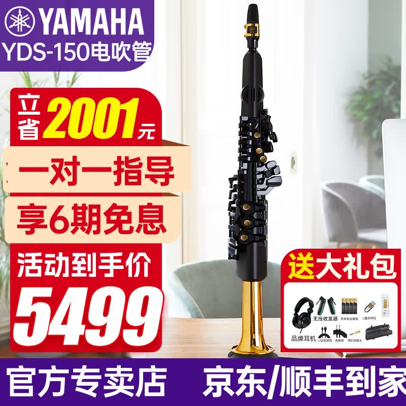雅马哈电吹管YDS-150 YDS120电子萨克斯专业进口中老年演奏儿童初学吹管 YDS150+全套大礼包怎么看?