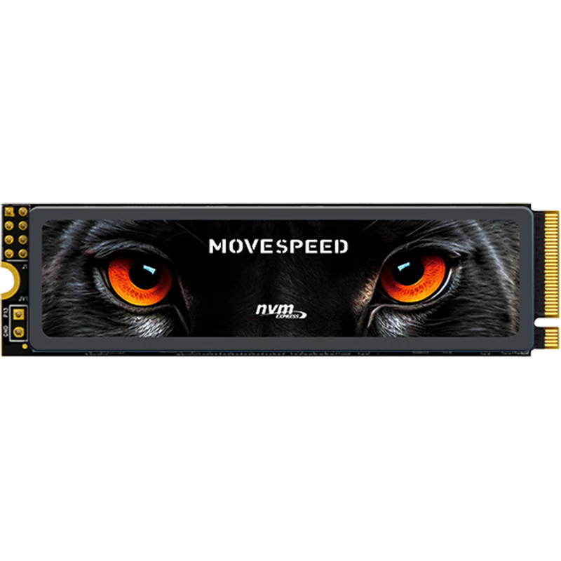 MOVE SPEED 移速 2TB 固态硬盘 M.2接口PCIe 4.0 x4长江存储晶圆