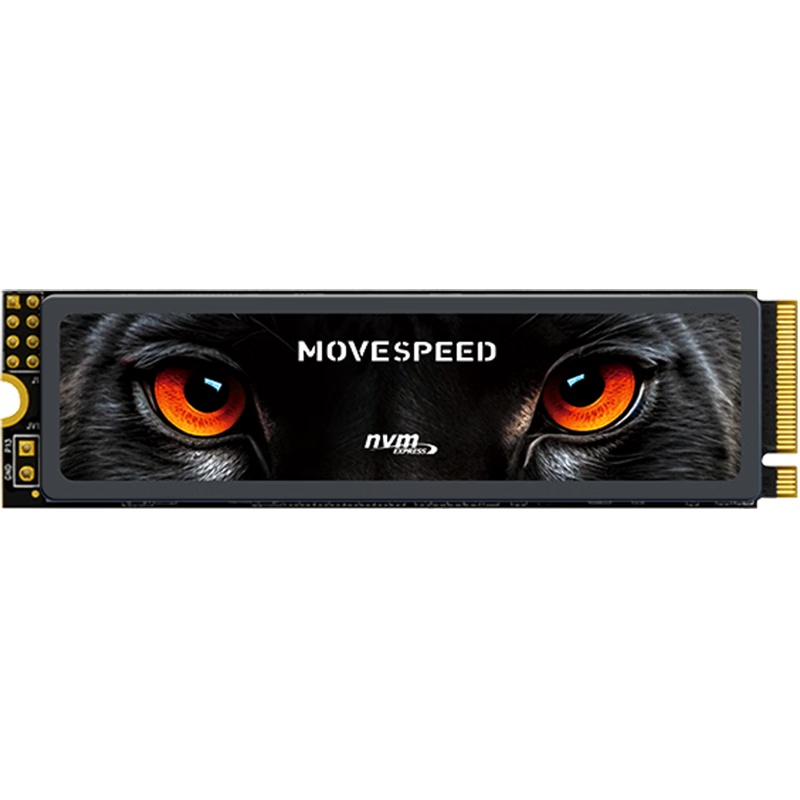 MOVE SPEED 移速 黑豹7000 M.2接口 固态硬盘 4TB（PCIe 4.0）