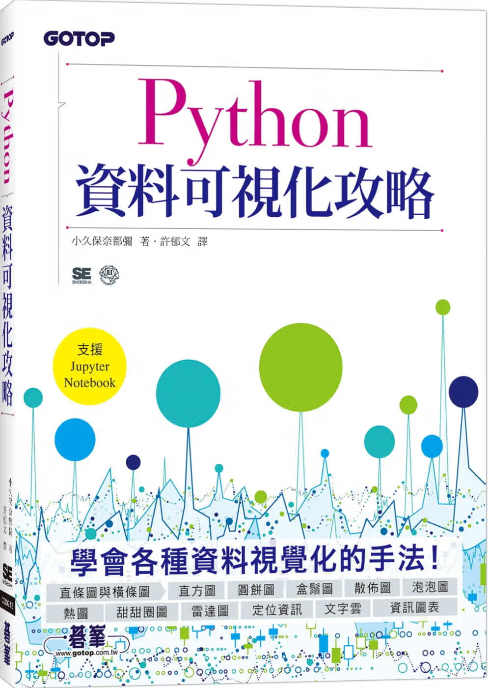 预售 小久保奈都弥Python资料可视化攻略碁峰