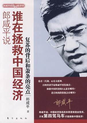 正版 郎咸平说:谁在拯救中国经济复苏的背后和萧条的亮点