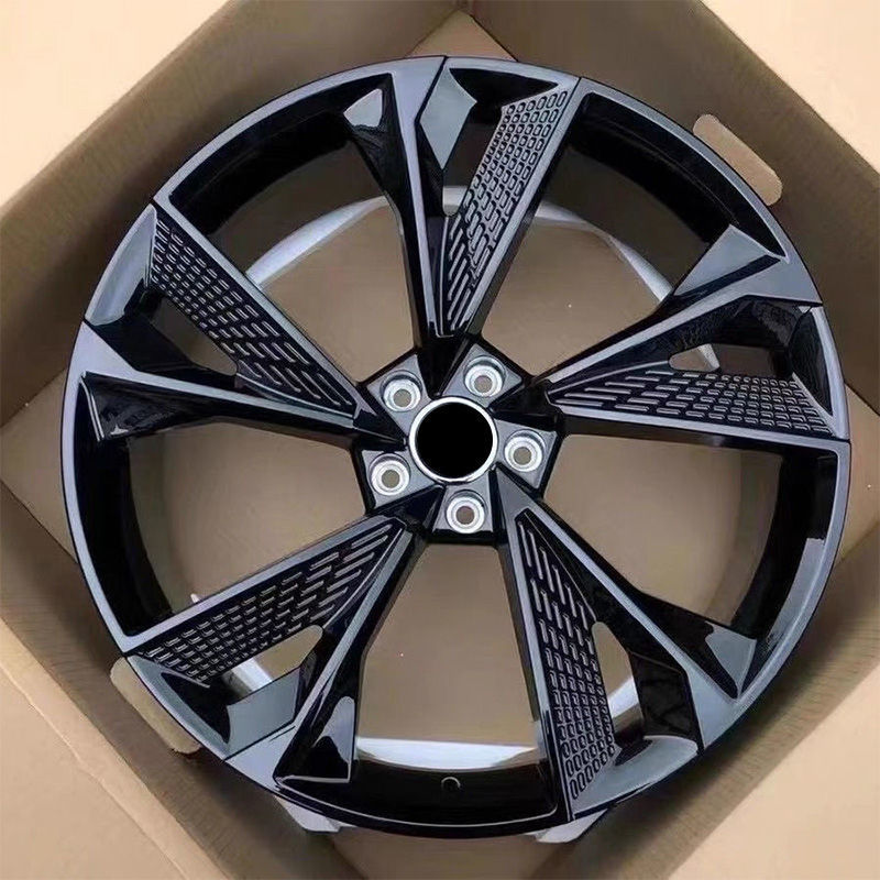 逐月适用思域雅阁速腾迈腾高尔夫帕萨特奥迪刀锋改装轮毂 18寸鳄鱼皮