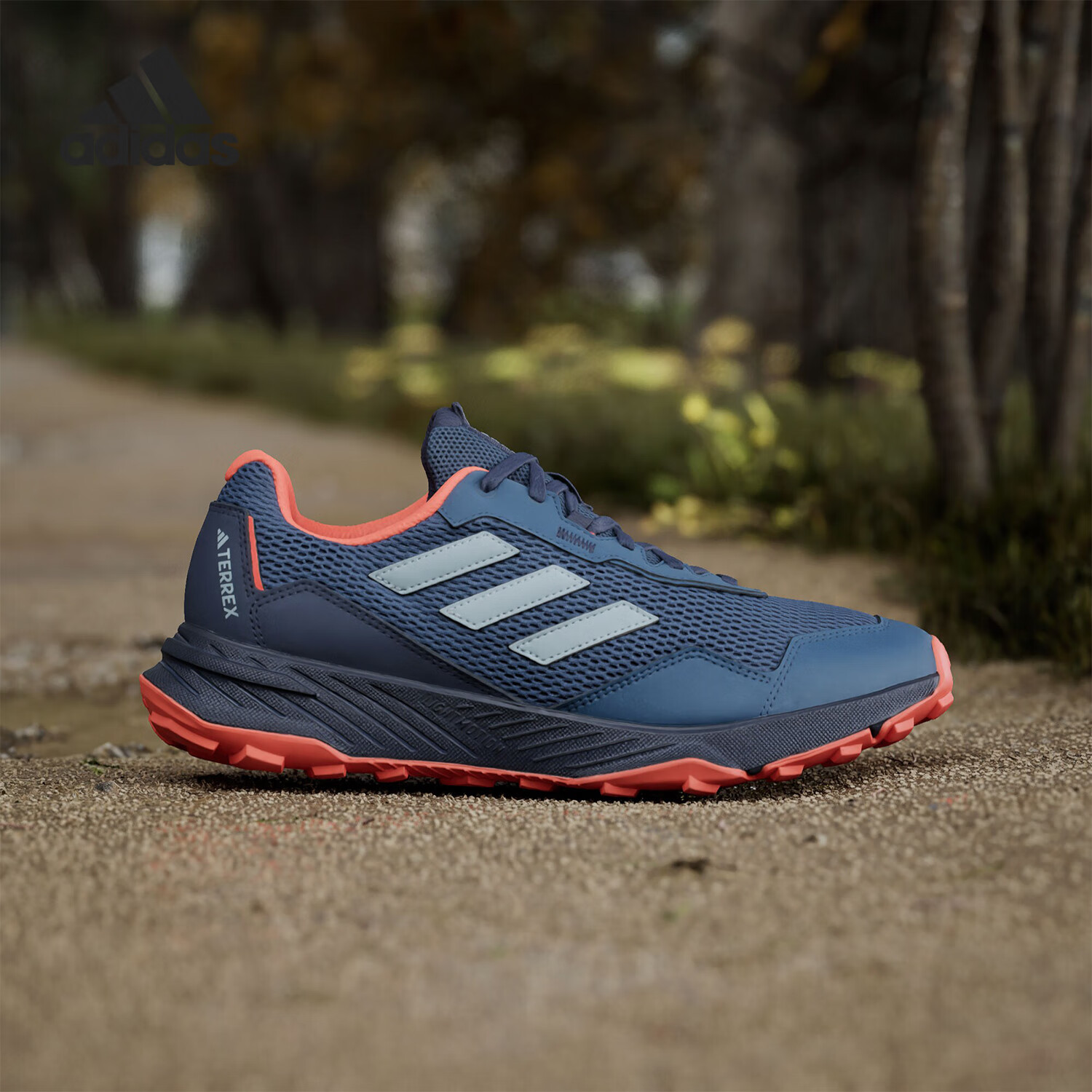 ADIDAS/阿迪达斯TRACEFINDER男款运动鞋网面透气耐磨轻便户外越野跑步鞋 IE5908 主图款 40