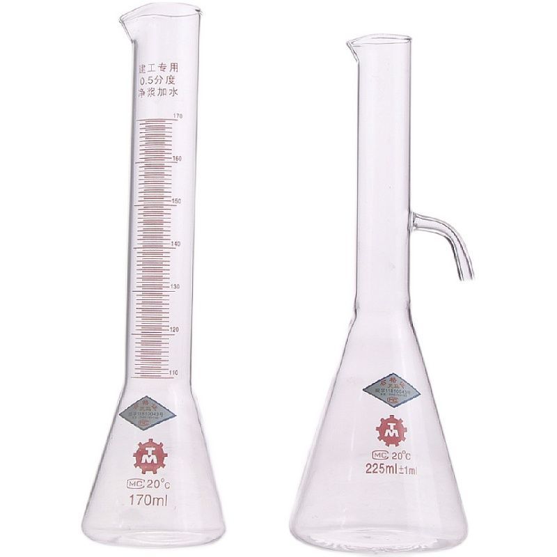 卉卉在银水泥专用量筒胶砂净浆量水器加水瓶150/170/225ml 0.