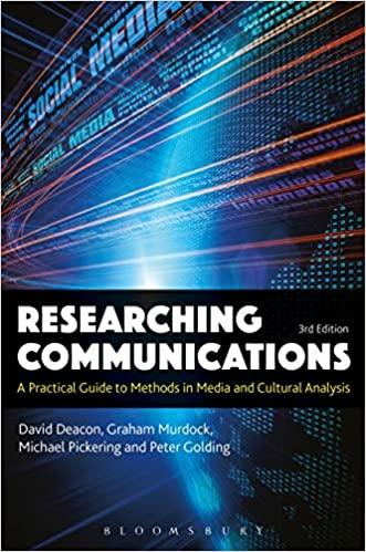 预订 researching communications: a practical guide to methods in
