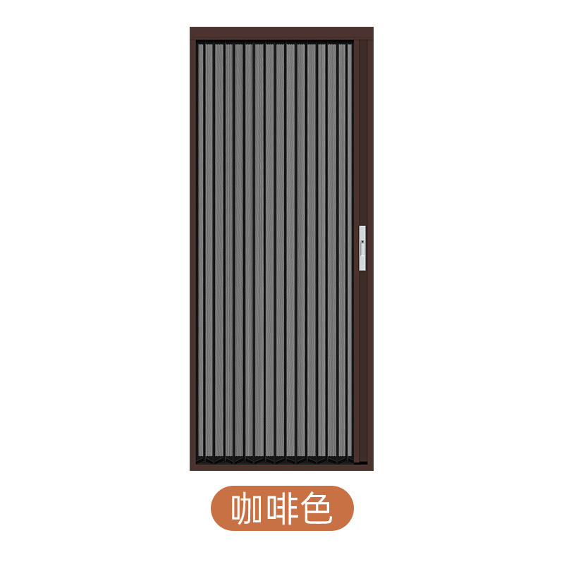 金刚网纱门咖啡色【单开】 1*1m