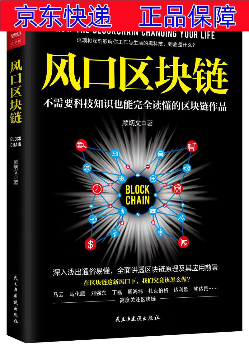 正版图书 风口区块链 经济学理论用书 风口区块链