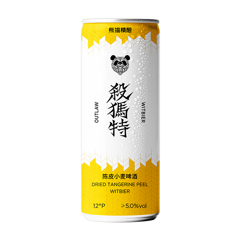 PANDA BREW 熊猫精酿 杀马特 陈皮小麦啤酒 330ml*6罐