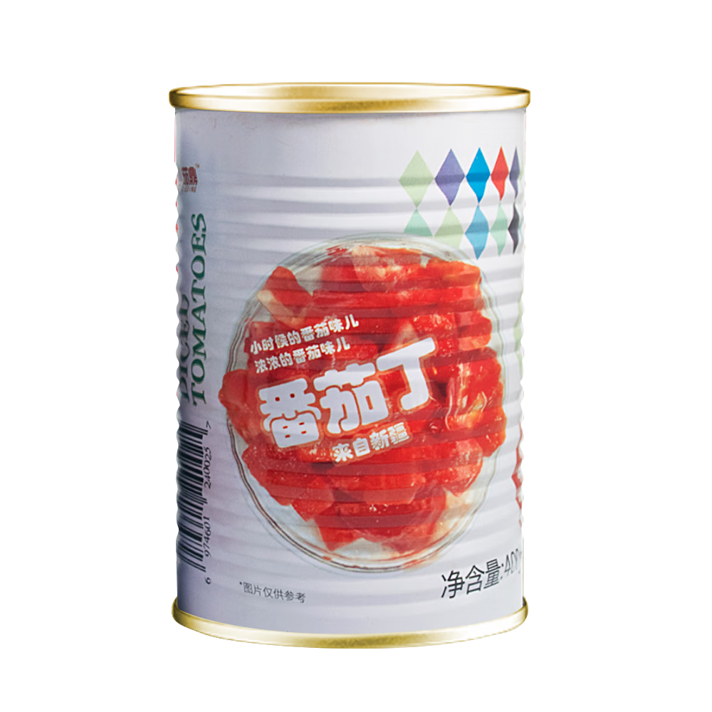 茄鼎茄鼎新疆番茄丁 番茄酱汁 400g^2件