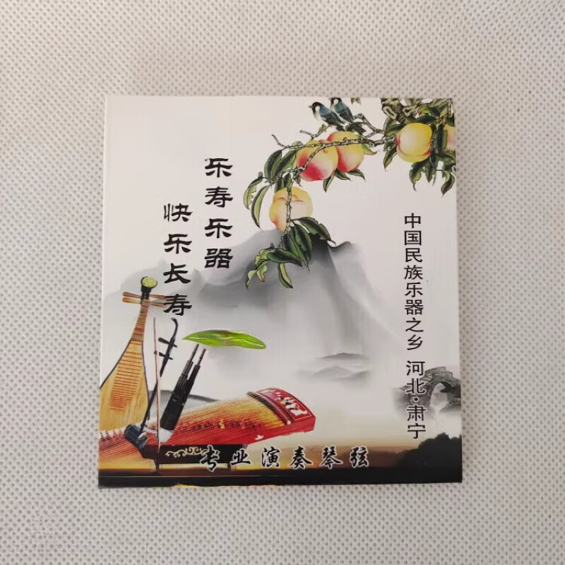 中赤琴弦琵琶琴弦二胡琴弦柳琴琴弦配件演奏琴弦樂壽樂器 琵琶琴弦
