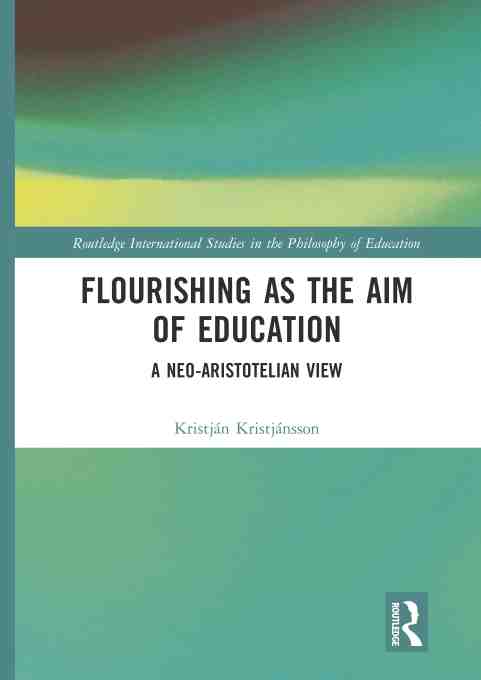 预售 按需印刷 flourishing as the aim of education