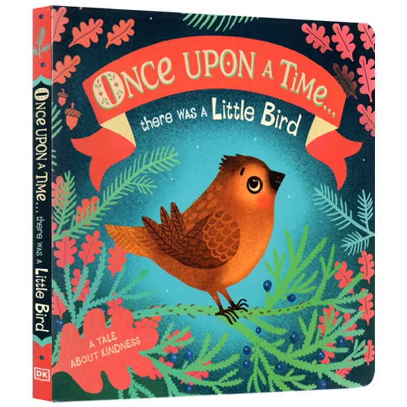 英文原版 Once Upon A Time...there was a Little Bird DK 儿童启蒙读物