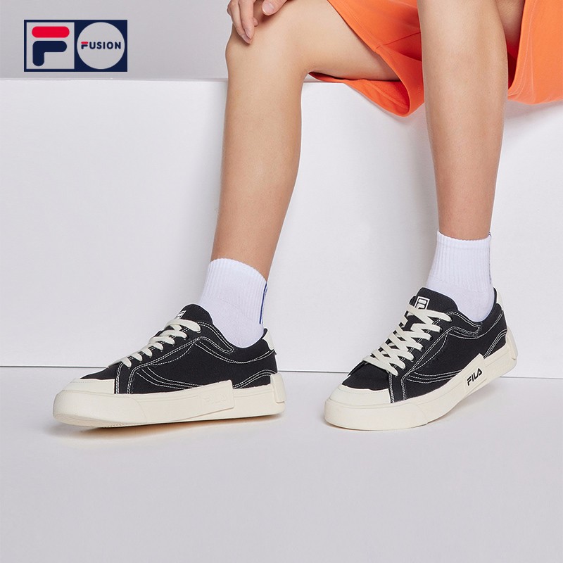 fila fusion斐乐潮牌男子潮流板鞋新款时尚帆布鞋休闲鞋女鞋情侣轻便