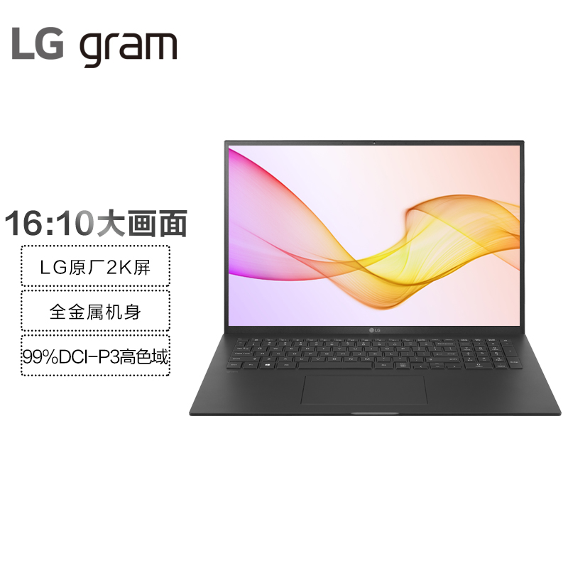 LG gram 2021款17英寸超轻薄窄边框 16:10大画面 笔记本电脑 设计师本(11代i7 16G 1TBSSD 锐炬显卡 雷电4)黑