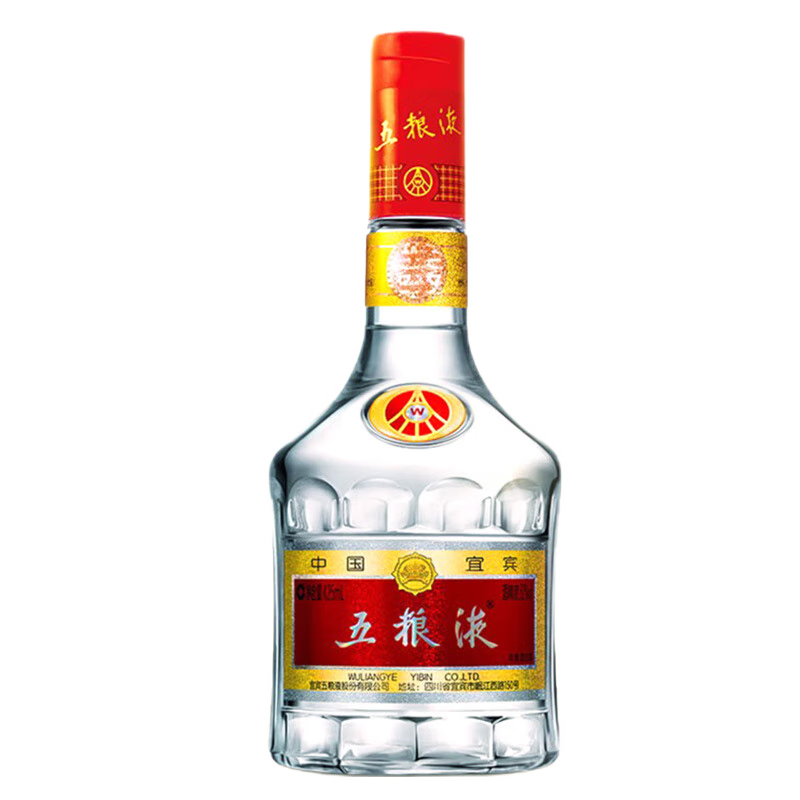 五粮液普五 第七代 浓香型白酒 52度500ml 单瓶装 商务宴请 海外版 52度 500mL 1瓶 五粮液第七代