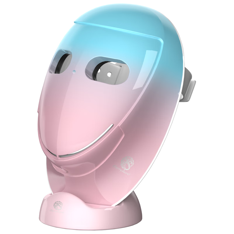 時(shí)光之謎美容儀面罩家用祛痘光子嫩膚儀紅藍(lán)光LED大排燈臉部美容面膜儀器 旗艦版PRO-邁巴黑