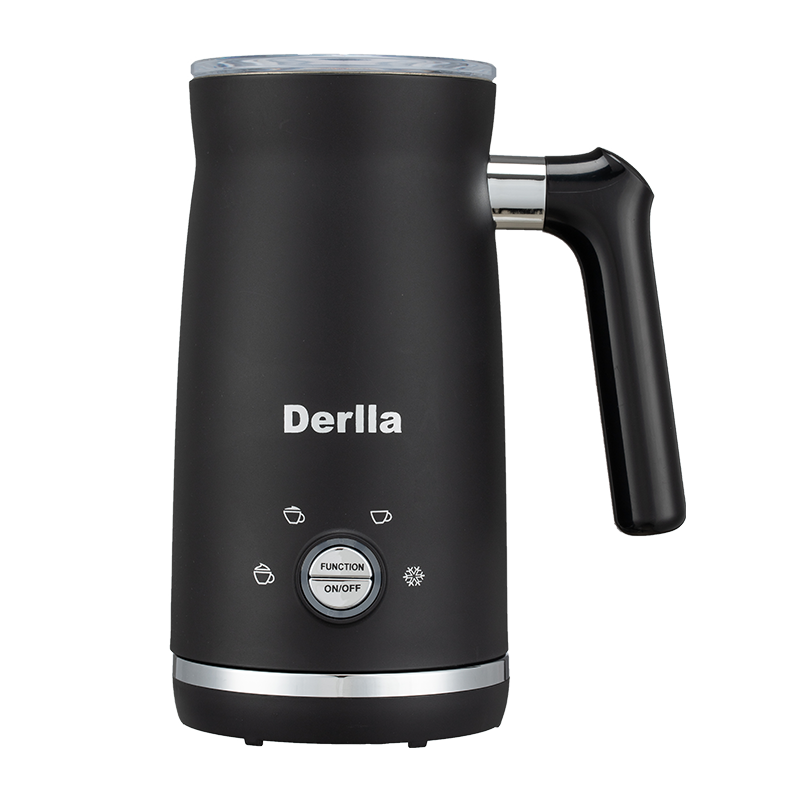 Derlla 德国奶泡机电动打奶泡器牛奶加热打发器家用冷热双用 MF220 耀石黑10040401129096