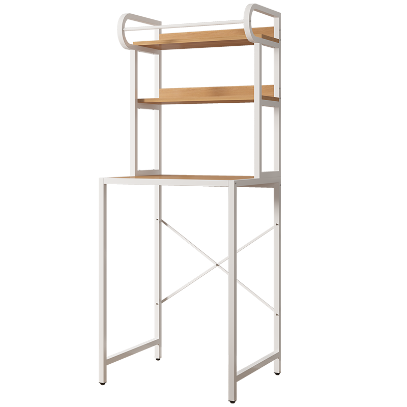 家乐铭品洗衣机置物架滚筒落地式阳台多层收纳架子卫生间浴室毛巾三层摆放架储物架ZWX070