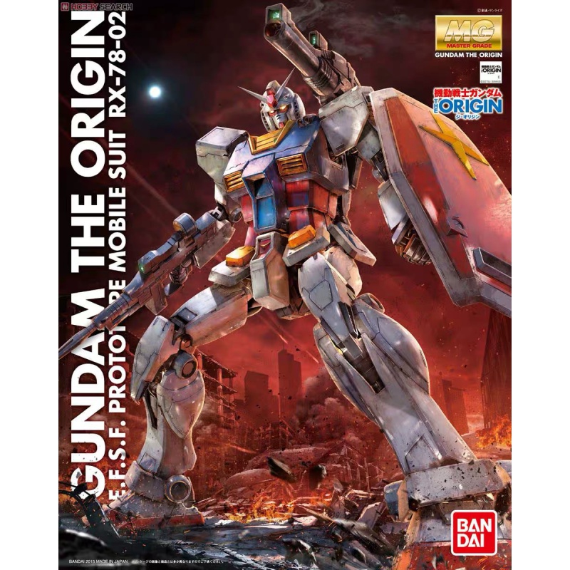 mg元祖gto 现货 万代 mg 1/100 rx-78-2 gto 起源 头号玩家 元祖高达
