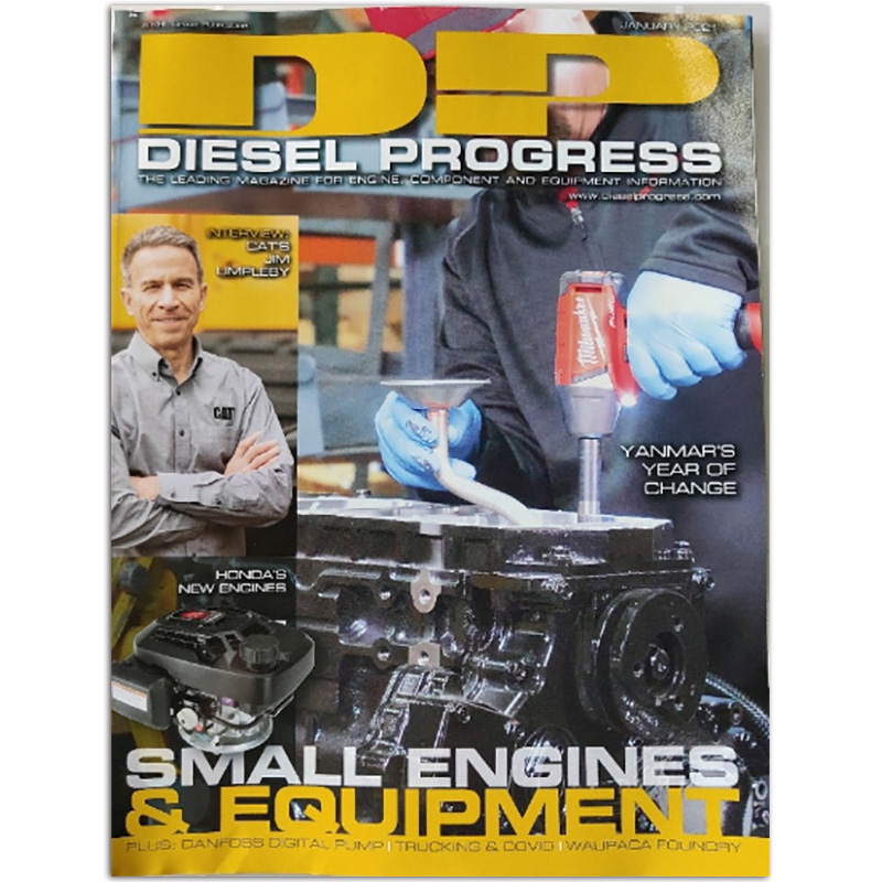 【单期可选】Diesel Progress 2020/21年月刊 国际引擎柴油机设计制造杂志 2021年1月刊