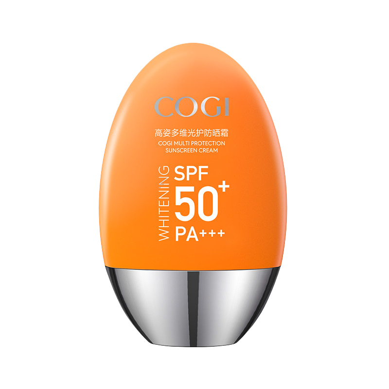 高姿 多维光护防晒霜SPF50+PA+++ 防晒乳军训高倍防晒不油腻小胖橙50g