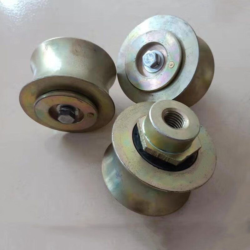 仁聚益施工电梯配件 高台内丝滚轮起重滑轮定滑轮腰滚轮 施工升降机