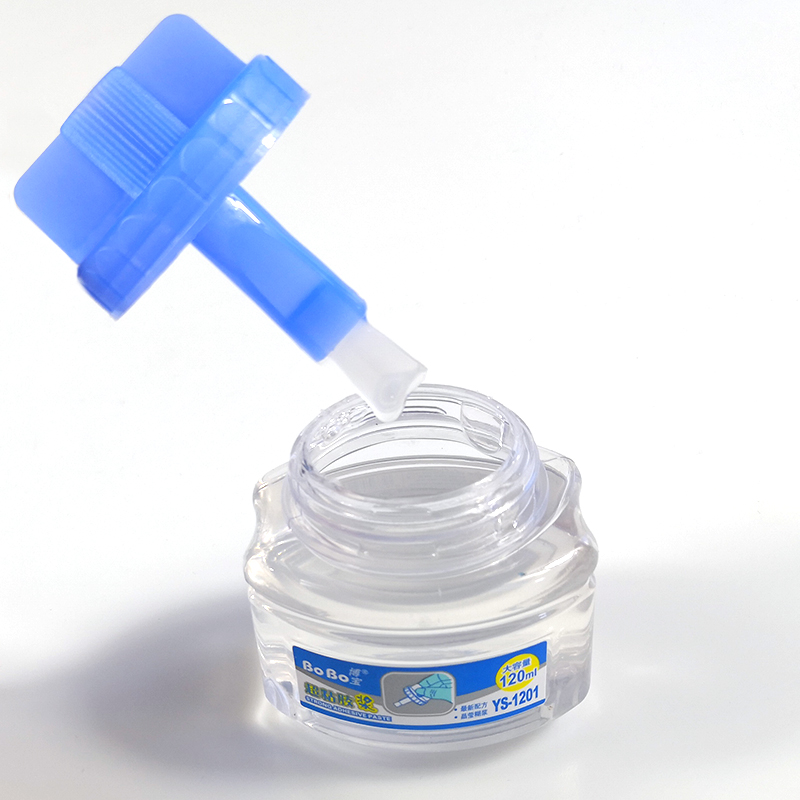 昶越博宝120ml超粘胶浆 黏贴液体胶水 胶水粘性超好 带刷子办公胶水