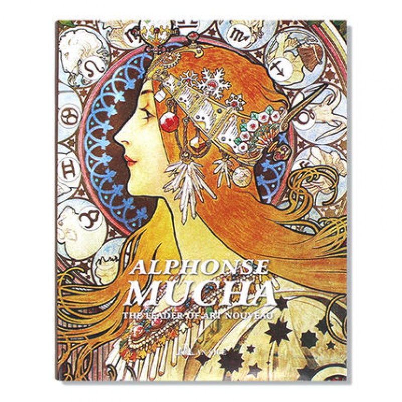 Mucha 穆夏画集画册 Alphonse Mucha 穆夏画集 阿尔丰斯穆夏作品集英文原版