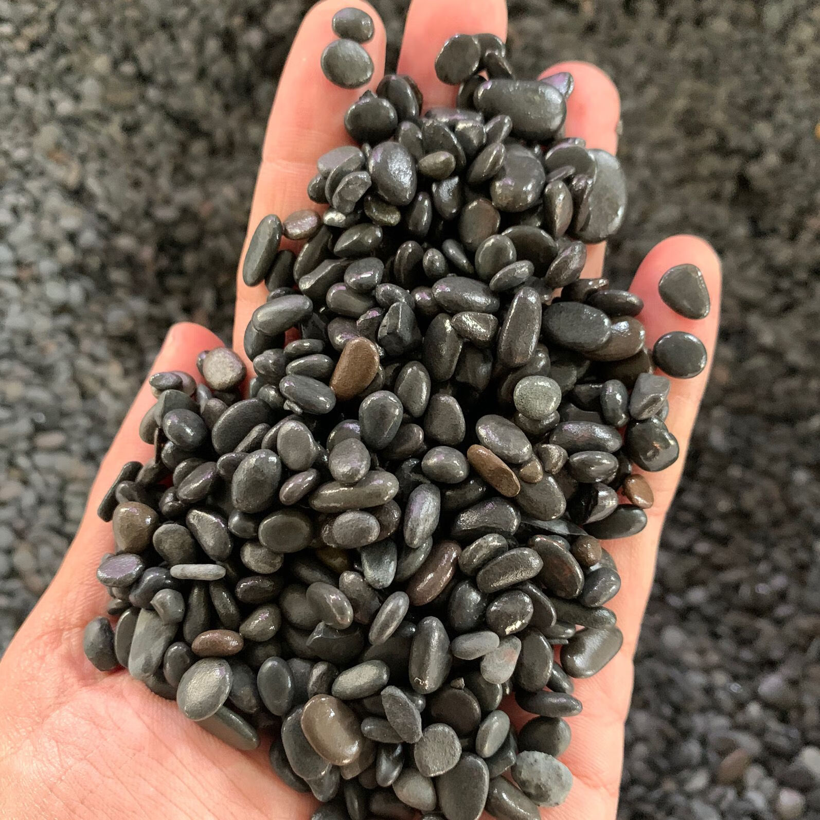 山力士蒙古石头烤肉锅蒙古烤肉石头火山石饭店做菜用的鹅卵石食用石头