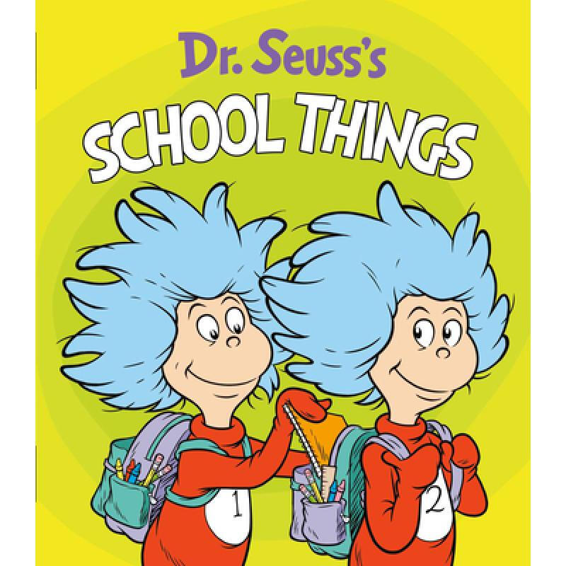seusss school things 英文原版 苏斯博士