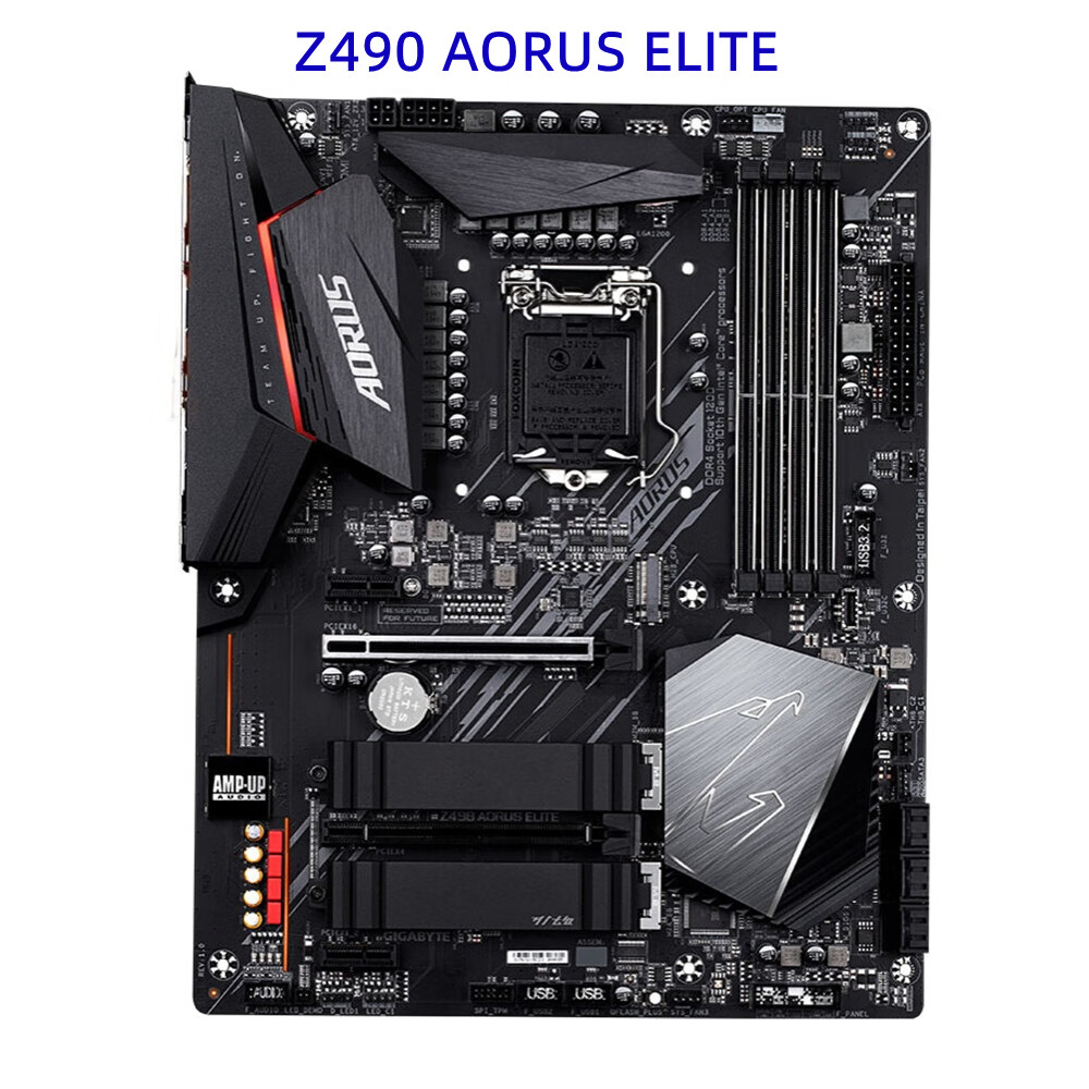 GIGABYTE技嘉/GAMING X/AORUS MASTER支持10代CPU 技嘉Z490 AORUS ELITE