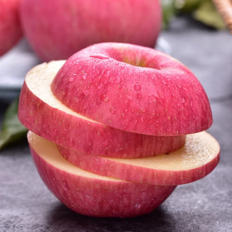 【精选】新鲜苹果烟台苹果山东红富士新鲜水果5斤脆甜苹果 5斤 80mm（含）-85mm(不含)