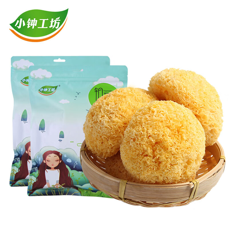 小鐘工坊特級(jí)銀耳500g古田丑耳干貨白木耳雪耳蓮子羹軟糯