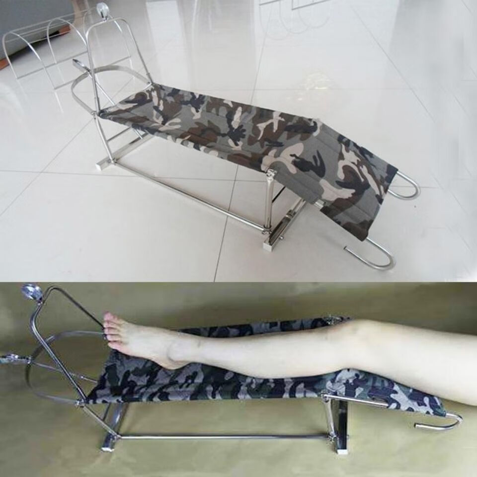 下肢牵引器 勃郎式架腿部术后固定支架床头牵引架 不锈钢布朗支架[带