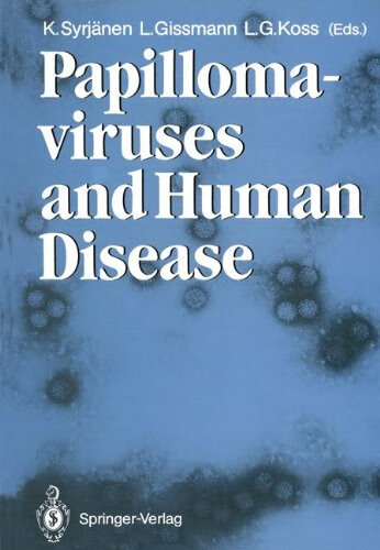 预订 papillomaviruses and human disease