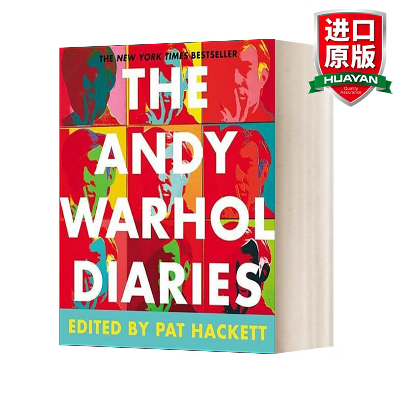 the andy warhol diaries 英文原版 安迪·沃霍尔日记 英文版 进口