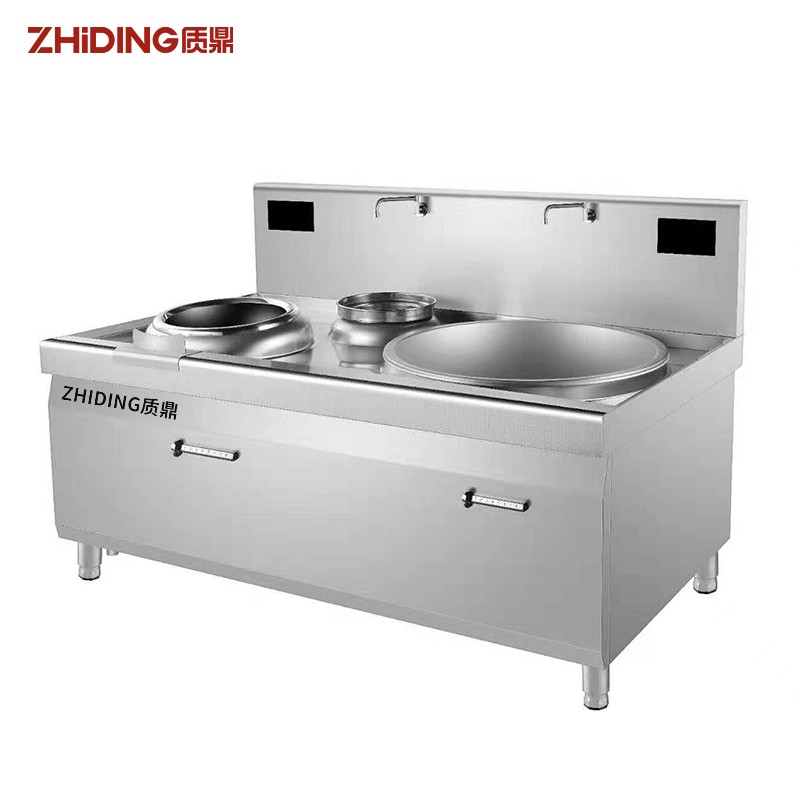 质鼎(zhiding)大功率30000w商用电磁炉不锈钢小炒炉大火爆炒煮汤饭店