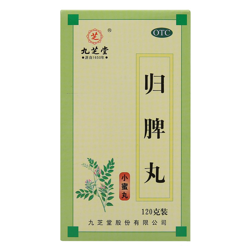 九芝堂归脾丸 120g 小蜜丸 1盒