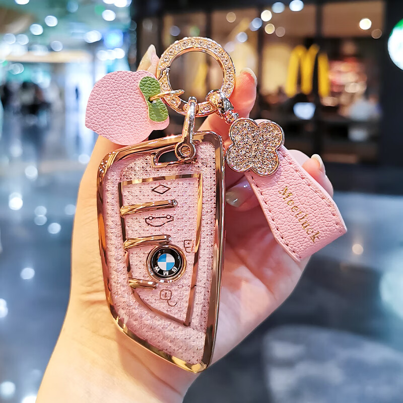 x2x3x4x5x6x7高档320li车530扣壳包女 a款 粉钻色 粉色迷你【蜜桃带】