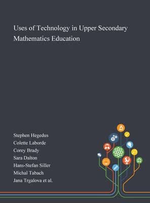 预订 Uses of Technology in Upper Secondary Mathematics Education