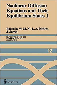预订 Nonlinear Diffusion Equations and Their Equilibrium States I