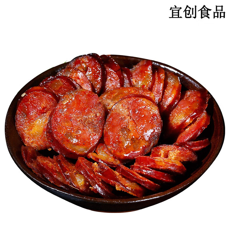 松桂坊麻辣香肠400g松桂坊腊肠四川特产农家烟熏手工自制烤肠腊肉味川味 400g 麻辣香肠(7分瘦)(纯猪肉灌制