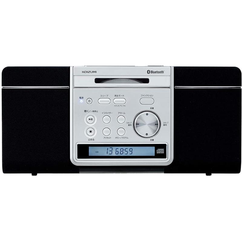 小泉成器（KOIZUMI） 【日本直邮 日本发货】Am/fm调频收音机CD收音机无线 SDB-4344-K【CD收音机】 【插电需自行购买变压器并使用】