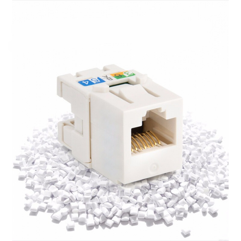 原装tcl罗格朗超五类网络模块网线 rj45打线632700/免打式632701 打线