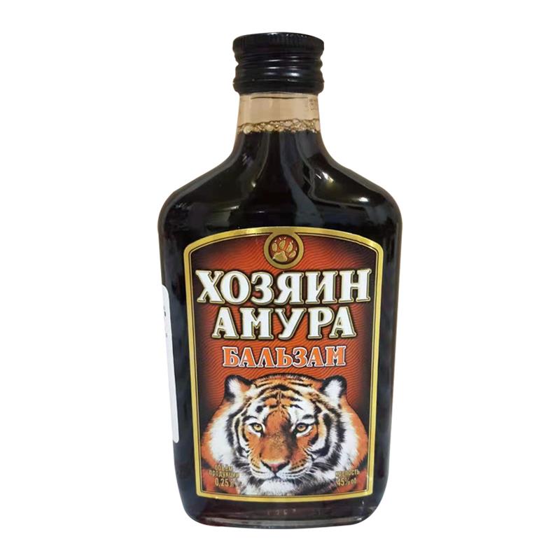 阿穆尔小虎酒 俄罗斯原装进口虎酒 多规格 熊酒鹿酒配制补酒 顺丰
