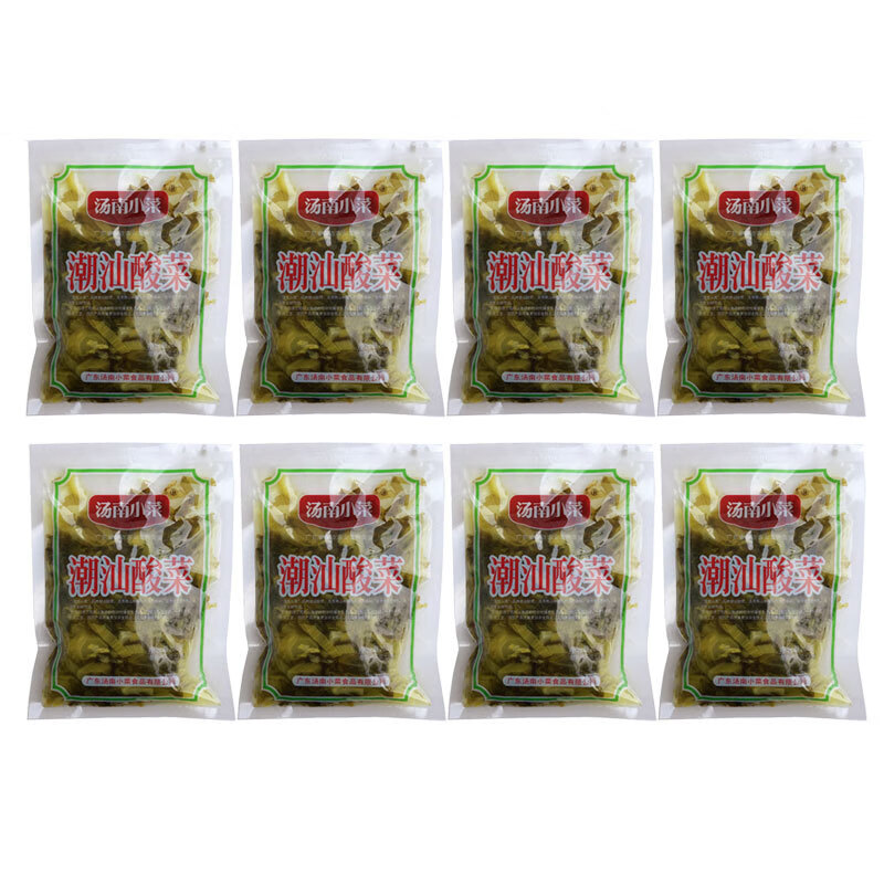 潮汕特產(chǎn)湯南小菜酸菜魚酸菜泡咸菜下飯菜煲湯宵夜小菜煮魚煮湯 8包