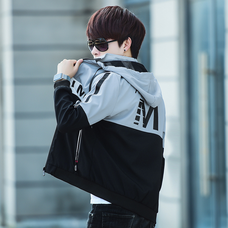 右客秋天中学生外套男青少年春秋12大童13男孩子外套14初中学生15-16