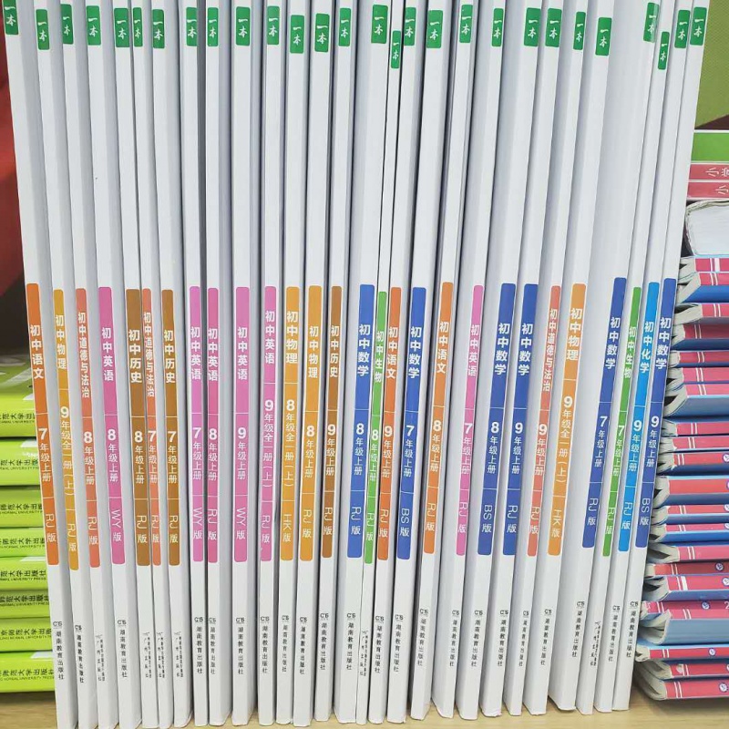 一本同步训练七八8九9年级上下册语文数学北师英语物理课时练习题 一本-九年级上册 数学人教版